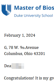 杜克 | 生物統(tǒng)計(jì)Offer！GRE僅315，智友團(tuán)隊(duì)助力美本OSU學(xué)姐的申請之路