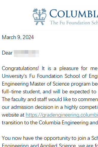 哥大 | 電子工程，優質的科研和文書讓我GPA3.2進哥大！